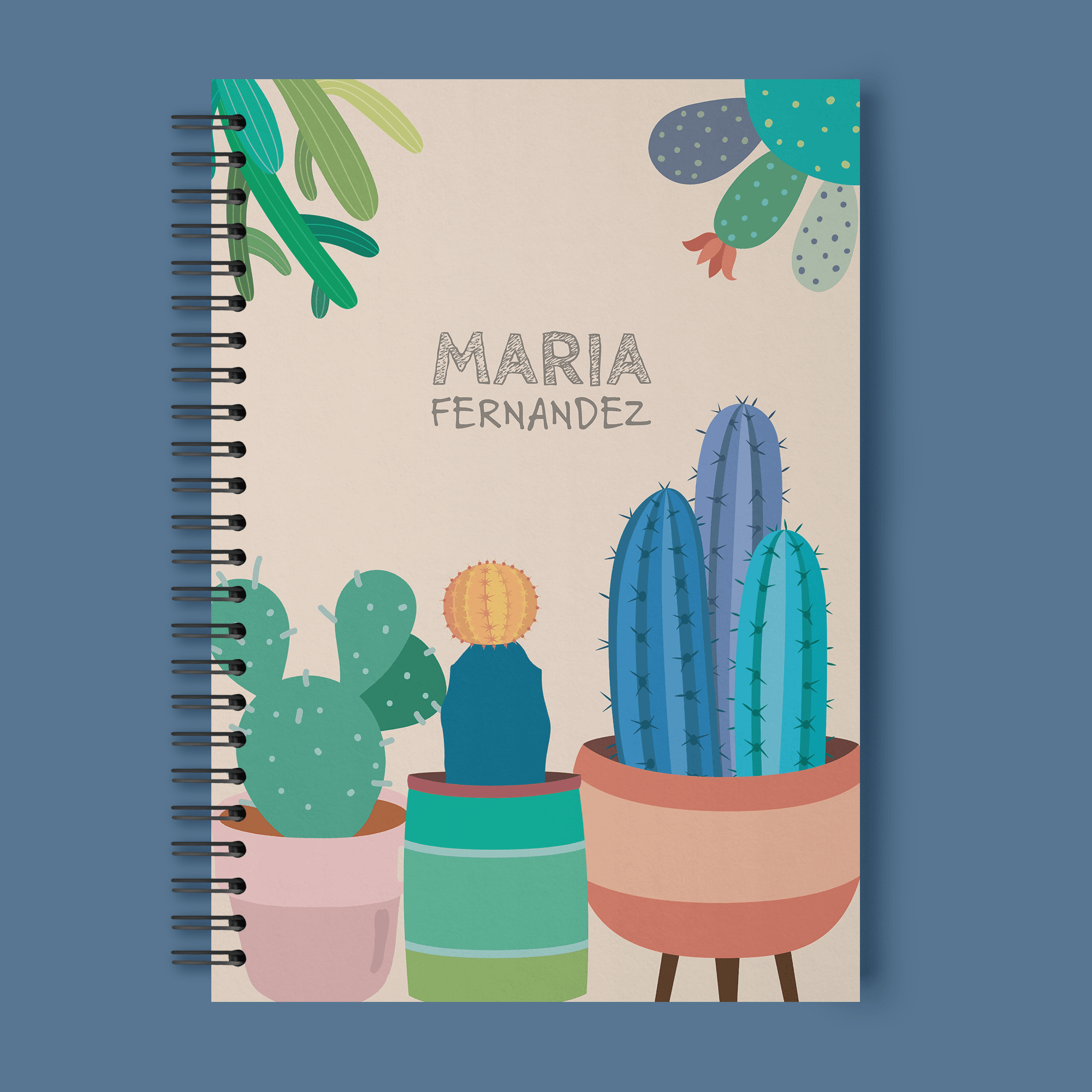 Libreta Cactus Tamaño Carta – Paperks Stationery