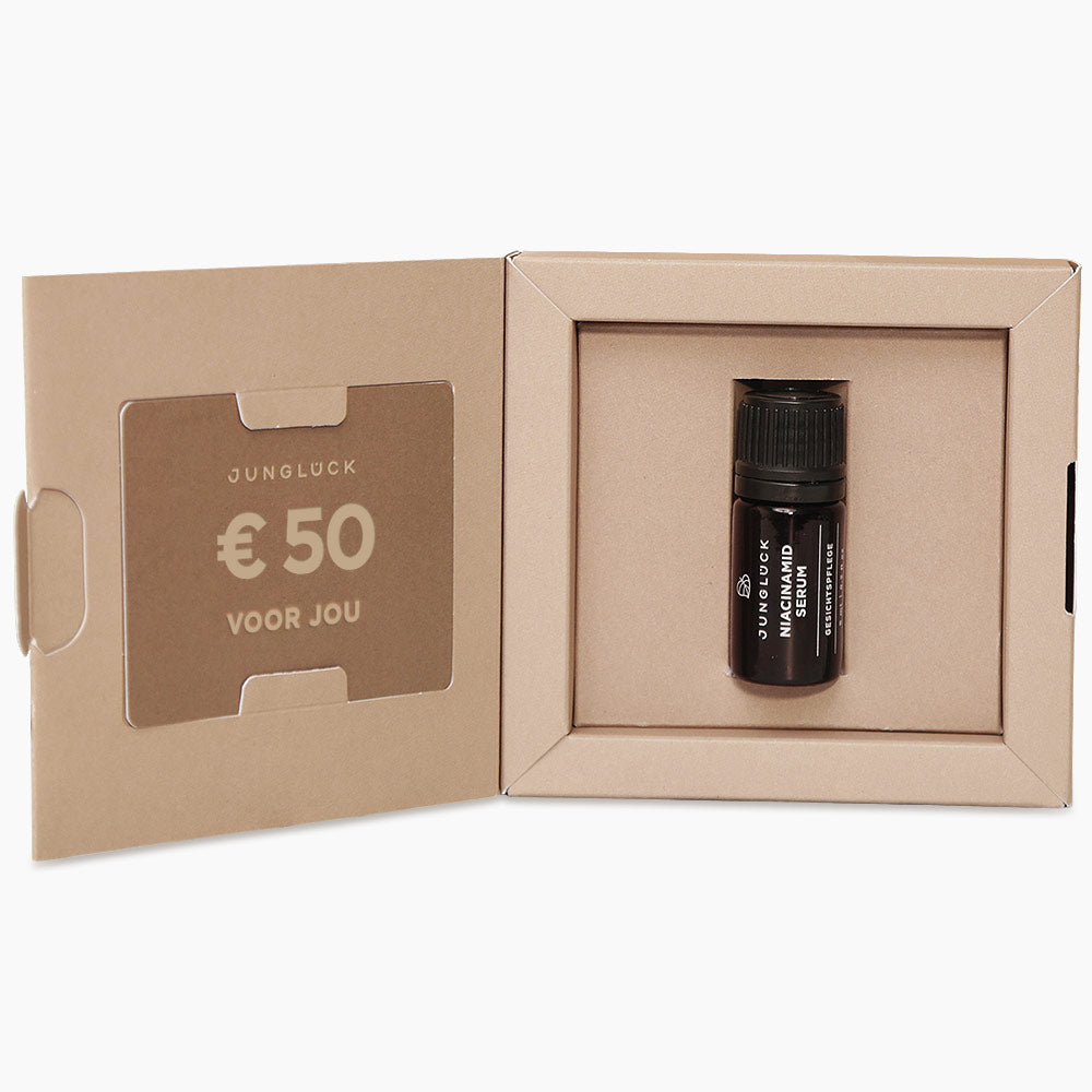 Image of JUNGLÜCK Cadeaubon Box 50 € 50 €