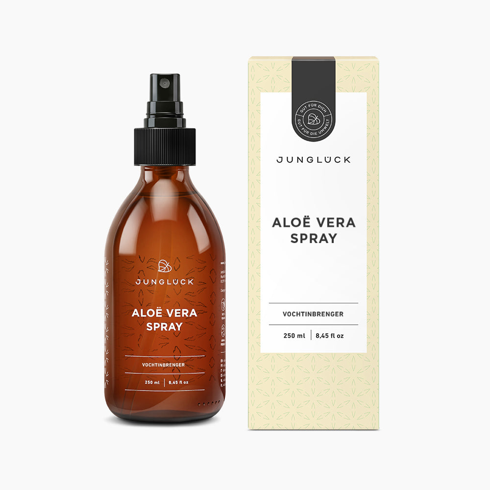 Aloë Vera Spray | Een Vale Teint Egaliseren | Roodheid Verlichten | Gezichtsverzorging | JUNGLÜCK | 250ml