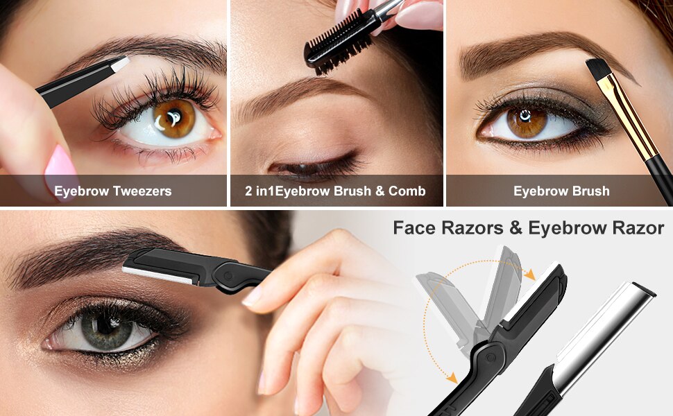 eyebrow trimmer kit