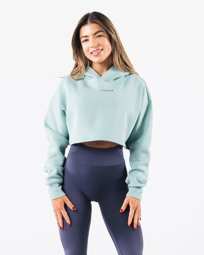 Kissonic Crop Top Hoodies for Women Super Cropped Pullover Casual  Sweatshirts Athletic Top(Black-XS) at  Women's Clothing store