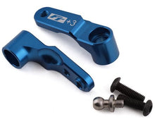 Load image into Gallery viewer, Team Associated RC10B6 Factory Team Aluminum Steering Bellcrank (Blue) (+3mm)