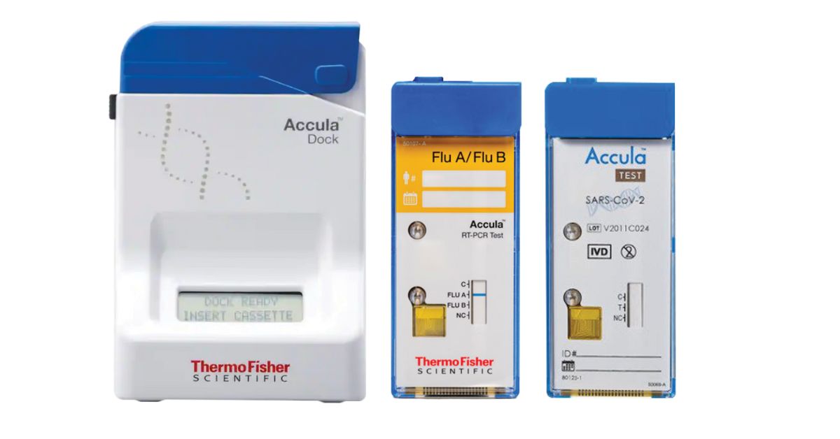 Accula Dock+ Flu A/B Test + SARS-CoV-2