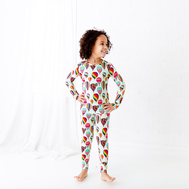 Clementine - Kids Pajama Set - Cloud