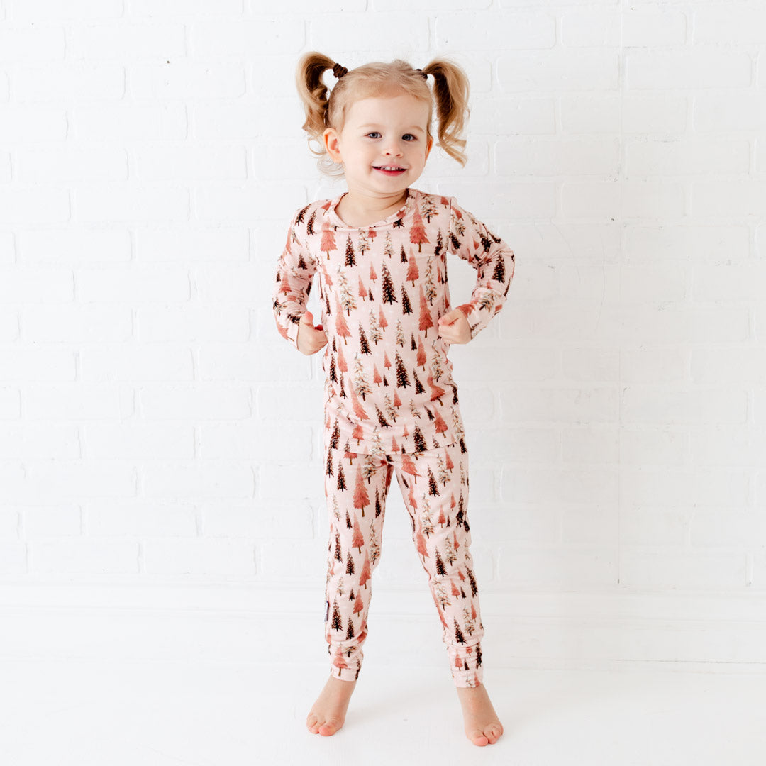 Blushing Fir You Two Piece Pajamas Set