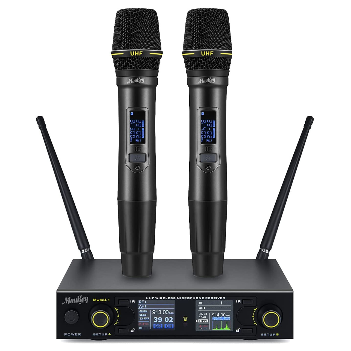 

Monkey MwmU-1 UHF Wireless Microphone System