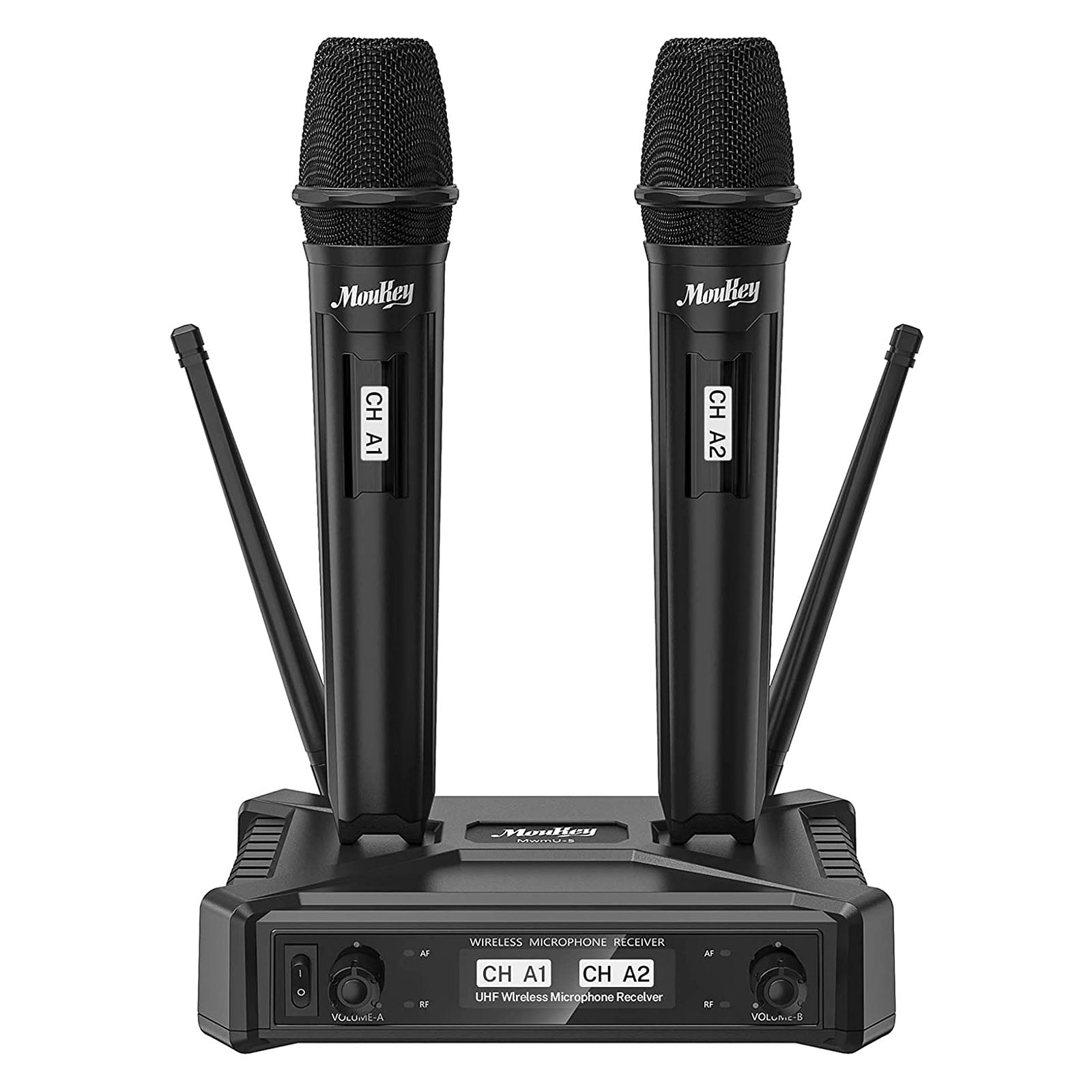 

Moukey MwmU-5 Wireless Microphone Plug and Play Cordless Mic system