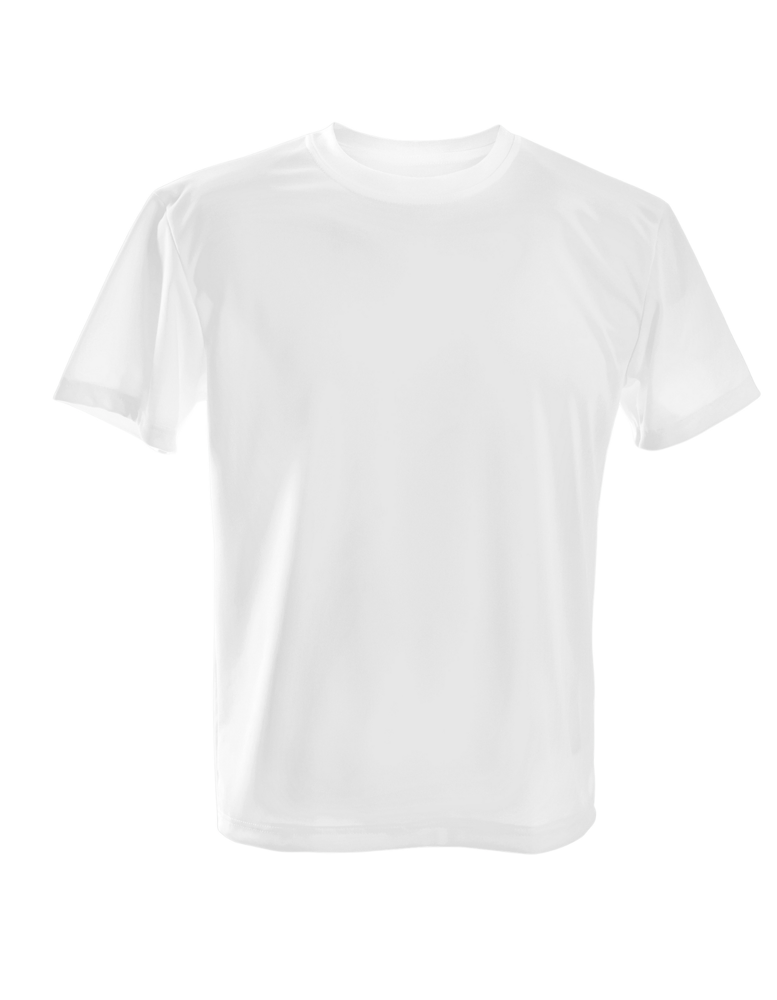 100 Polyester Adult White Tshirt Country Fresh Blanks
