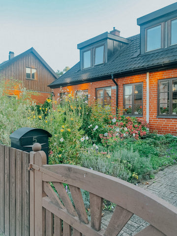 cute houses with garden malmo sweden