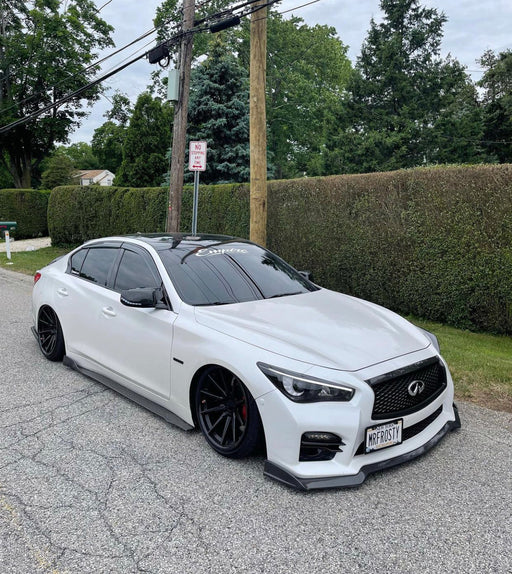 Q50 2018 + Sport Bumper Poly Lip — Southbay Autoworkz