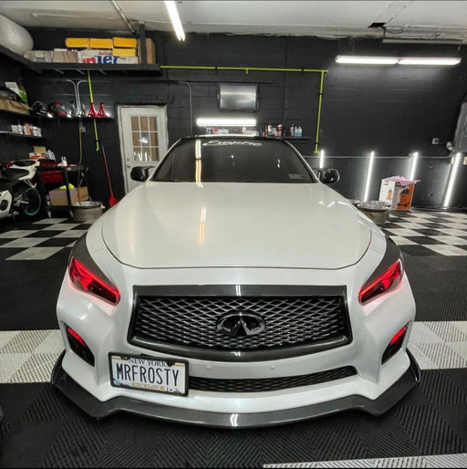 Q50 2018 + Sport Bumper Poly Lip — Southbay Autoworkz