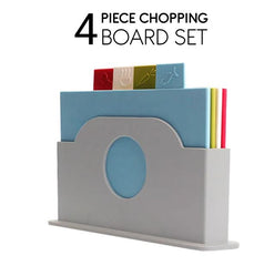 Thick PlasticChopping Board 4 Piece Set