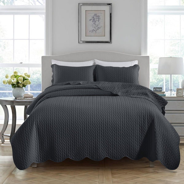 black coverlet twin