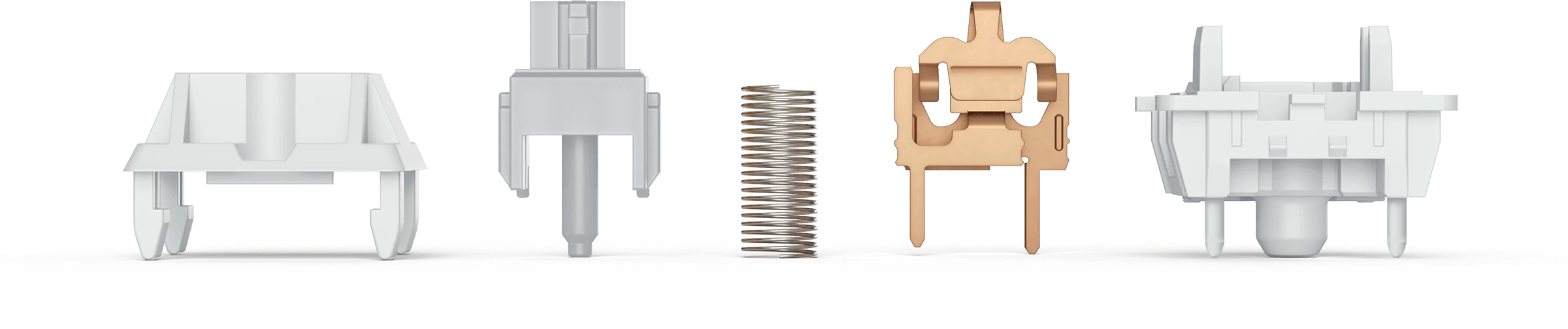 mechanical switch components disassembledmechanical switch components disassembled