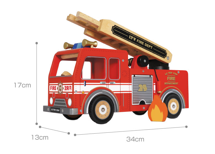 LE TOY VAN (ルトイヴァン) はしご消防車 J613265 TV0250 (3歳