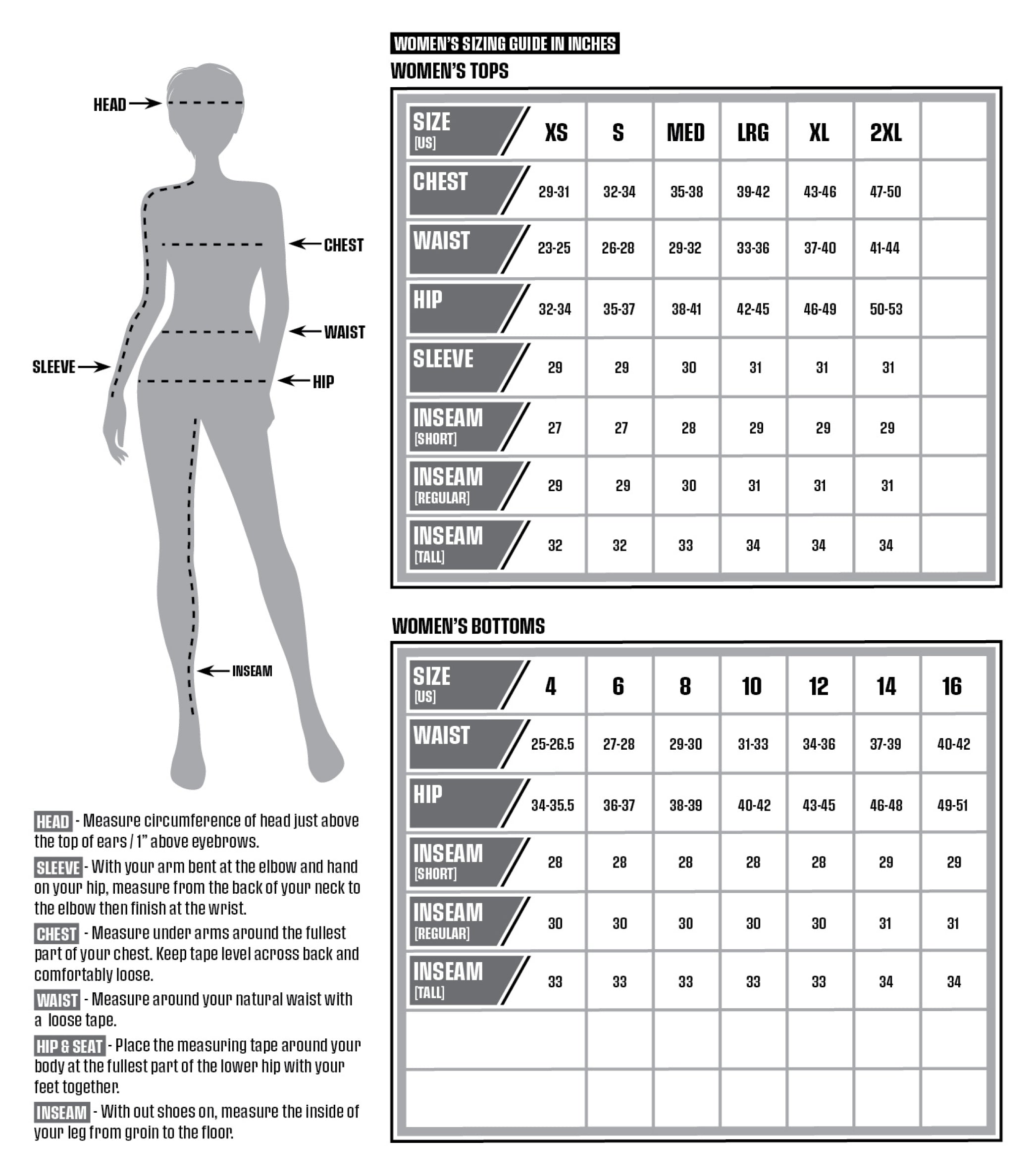 Size Chart Size Chart Mens Pants Size Chart Chart | Images and Photos ...