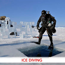 Ice diving course
