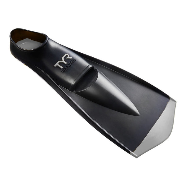 Open Box TYR Burner 2.0 Swim Fins - Black - Large (Men's Shoe 9-11