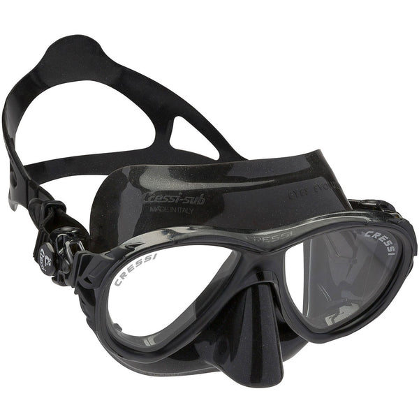 Used Cressi Metis Spearfishing Dive Mask - Brown Hunter