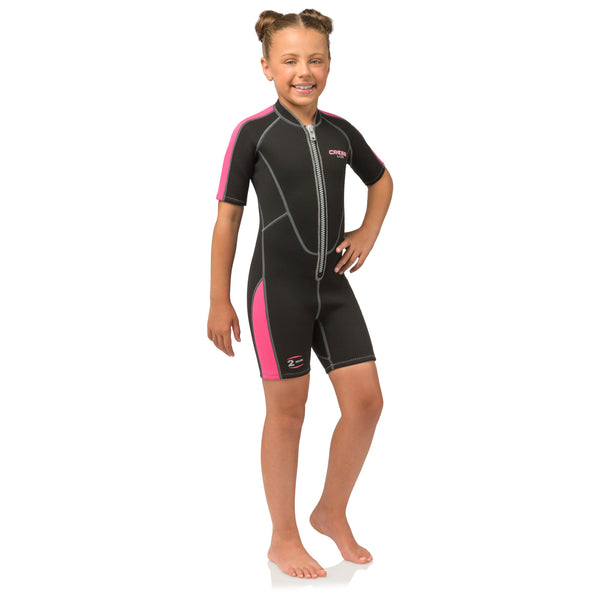 Cressi Women's 2mm Lido Short Sleeve Springsuit Wetsuit at