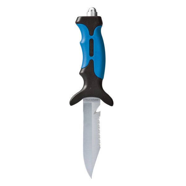 Blue Dive Knife Sheath&Line Cutter SCUBA Equipment/Snorkeling Gear