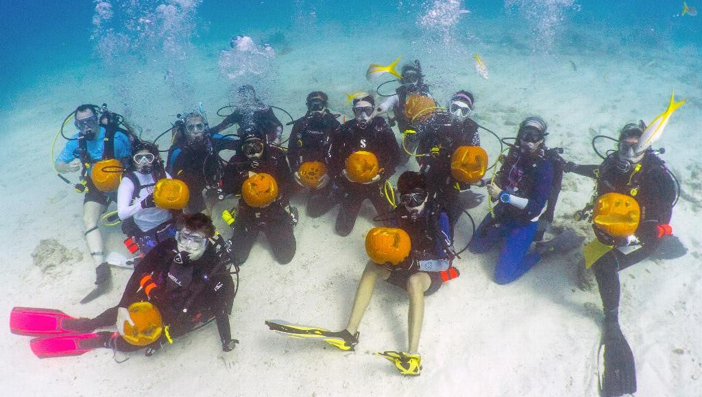 Halloween Tradition for Scuba Divers