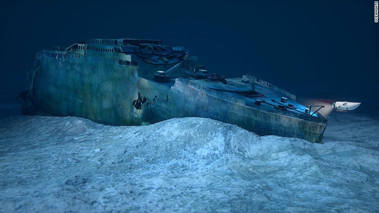 dive the titanic