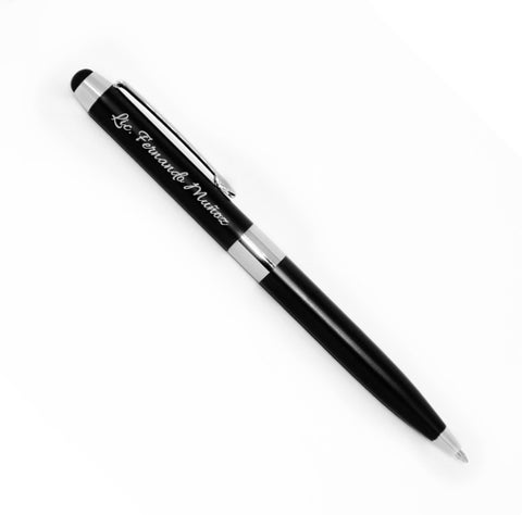 Bolígrafos personalizados Un tinta, Grabado Láser