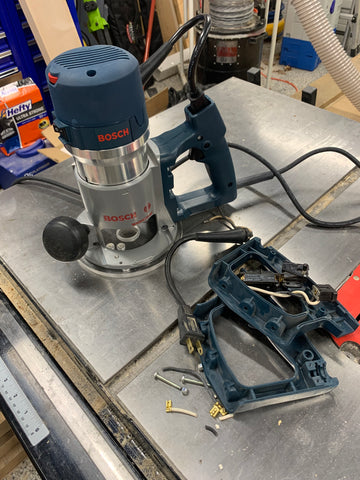 Bosch D-handle router after rehab