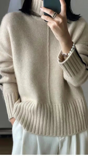 100% Pure Cashmere Essence Sweater - The Nichole Collection
