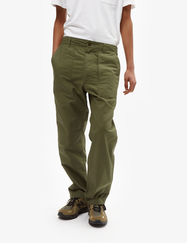 Engineered Garments FA Pant - Olive Cotton Ripstop