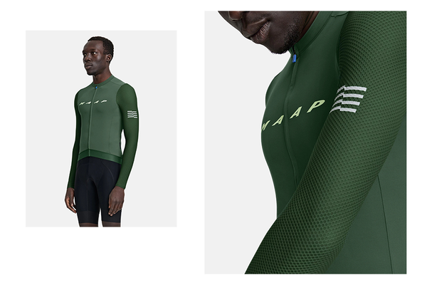 MAAP Evade Pro Base Long Sleeve Jersey - Land Green