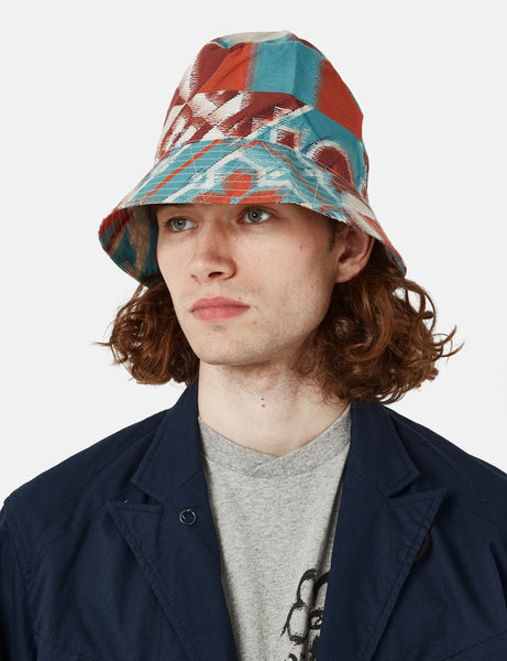 Engineered Garments Bucket Hat (Islamic Tile Print) - Blue