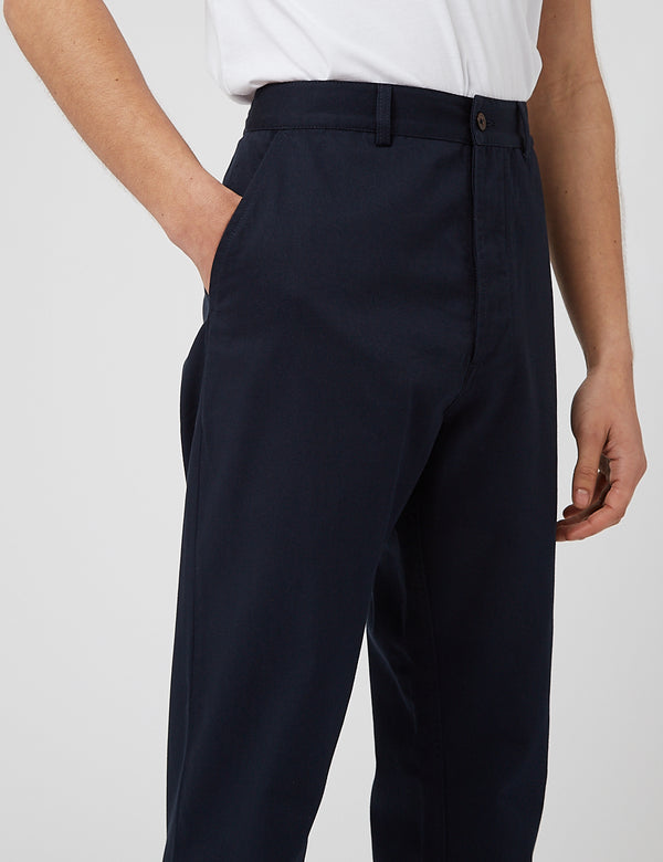 PT32NV Pleated Navy Work Pants