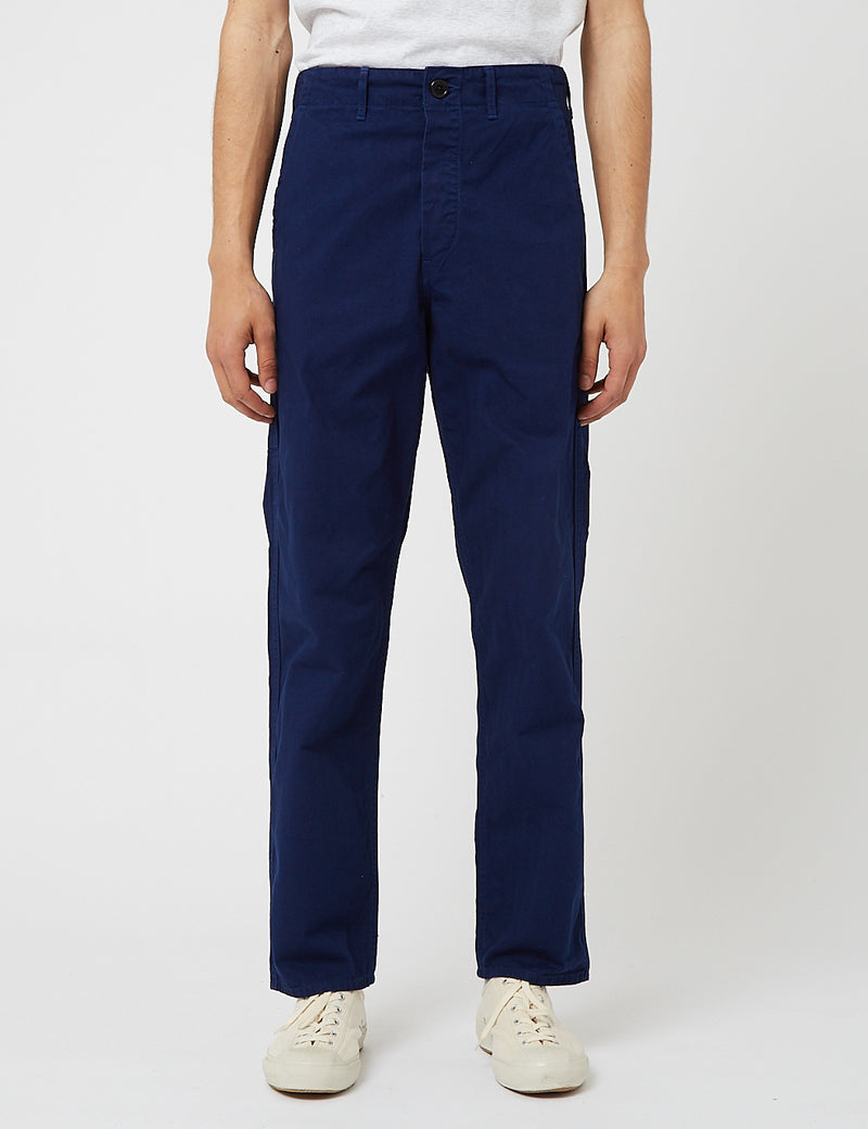 orSlow French Work Pants - Blue I Article.