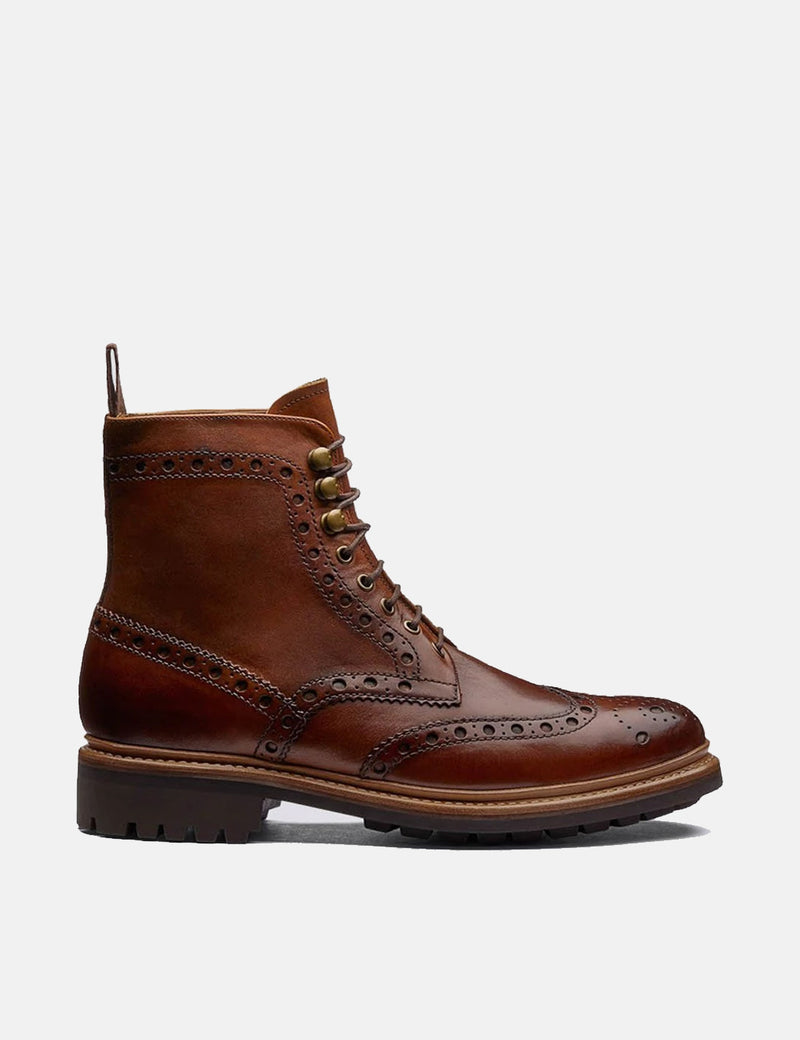 Grenson Fred Commando Sole Boot (Cuir 