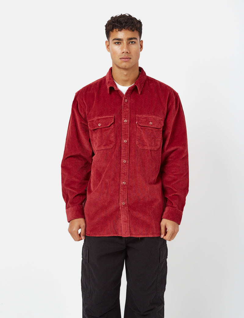 Levis Jackson Worker Shirt - Brick Red I Article.