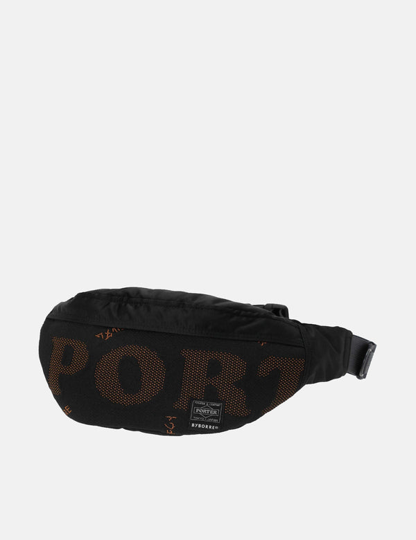 Porter Tanker Waist Bag Black – LESS 17