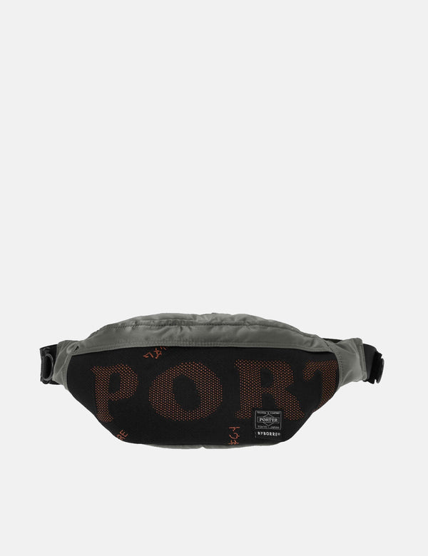 Porter Tanker 2-Way Waist Bag Black – LESS 17