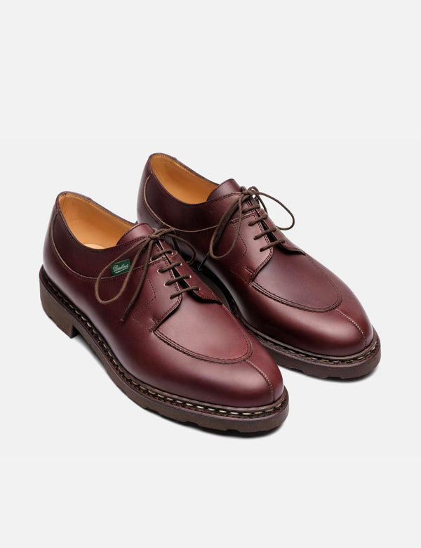 Paraboot Reims Shoe (Smooth Leather) - Cafe Brown I Article.