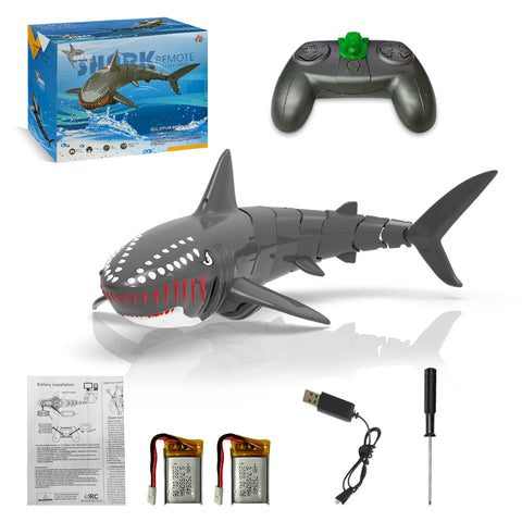 Autucker Remote Control Shark Toy 1:18 Scale High Simulation Shark