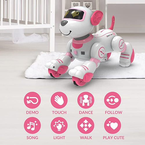 Programmable Remote Control Robot Dog Toy- EXHOBBY