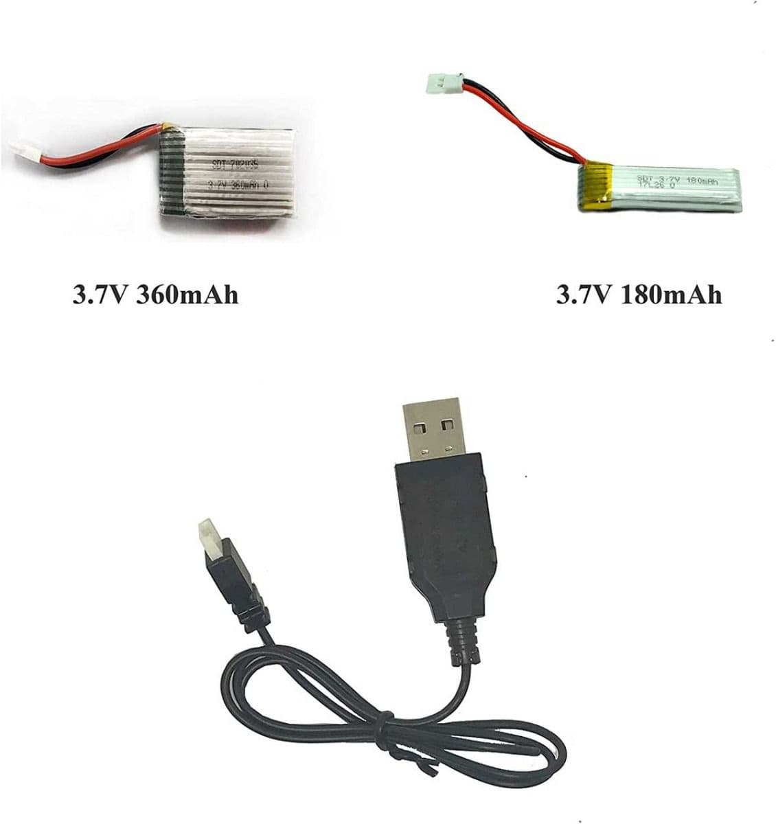 Morgen Nyttig anklageren VOLANTEXRC RC Plane Spare Parts: 1S 3.7V USB charger for RC Airplane