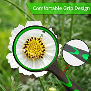 Flower Handle S Series Reading Magnifying Glass Handheld - Temu