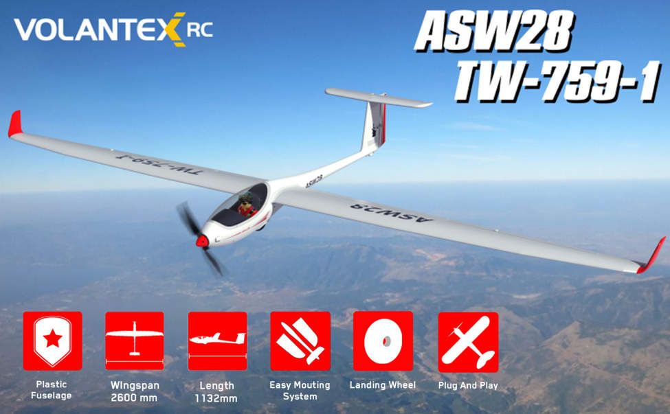 ASW28 RC Glider 1