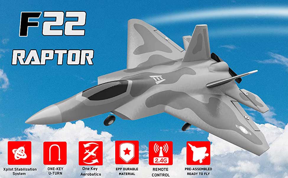 f 22 raptor rc plane