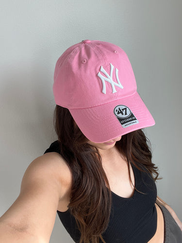 Pink Los Angeles Dodgers '47 Brand Baseball Hat – Drift Clothing Co.