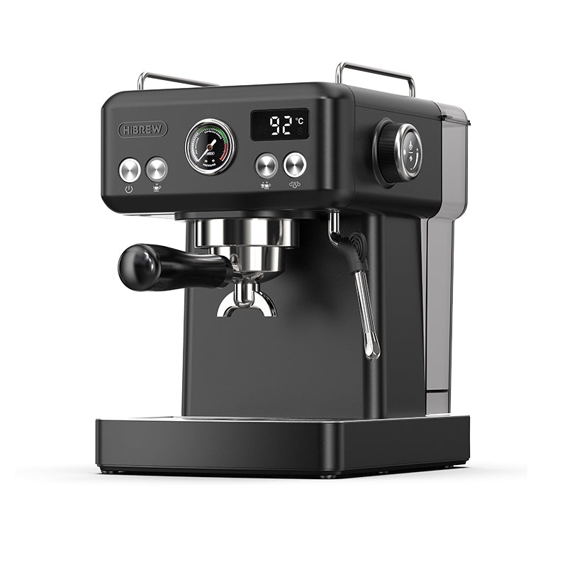 HiBREW Coffee Maker Cafetera 19 Bar Inox Semi Automatic Super Slim
