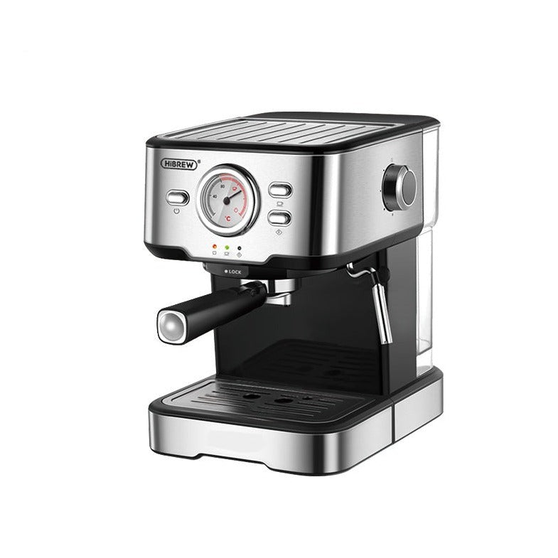 HiBREW-Cafetera Barista Pro de 19Bar, máquina de café de grano a Espresso  de nivel comercial con Kit completo para cafetería, Hotel y restaurante H7