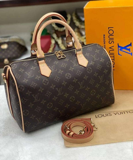 Louis Vuitton Brown Monogram LV Golf Hand Towel 724lvs323